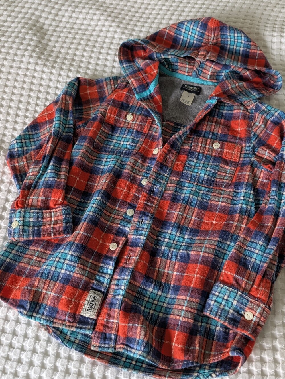 Hooded Plaid Flannel